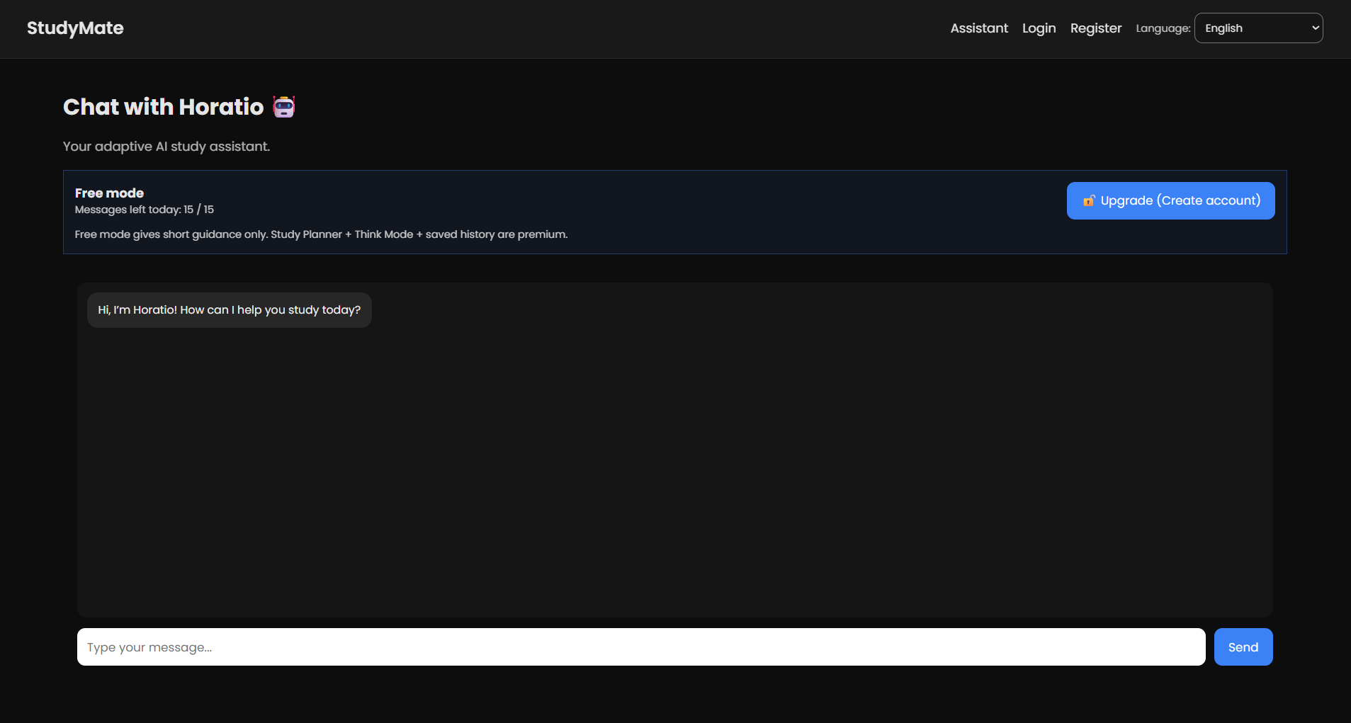 StudyMate screenshot